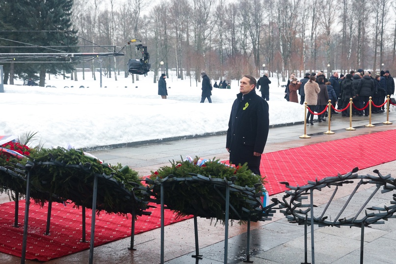 Валентина Матвиенко приняла участие в мероприятиях, посвящённых 80-й годовщине полного освобождения Ленинграда от фашистской блокады