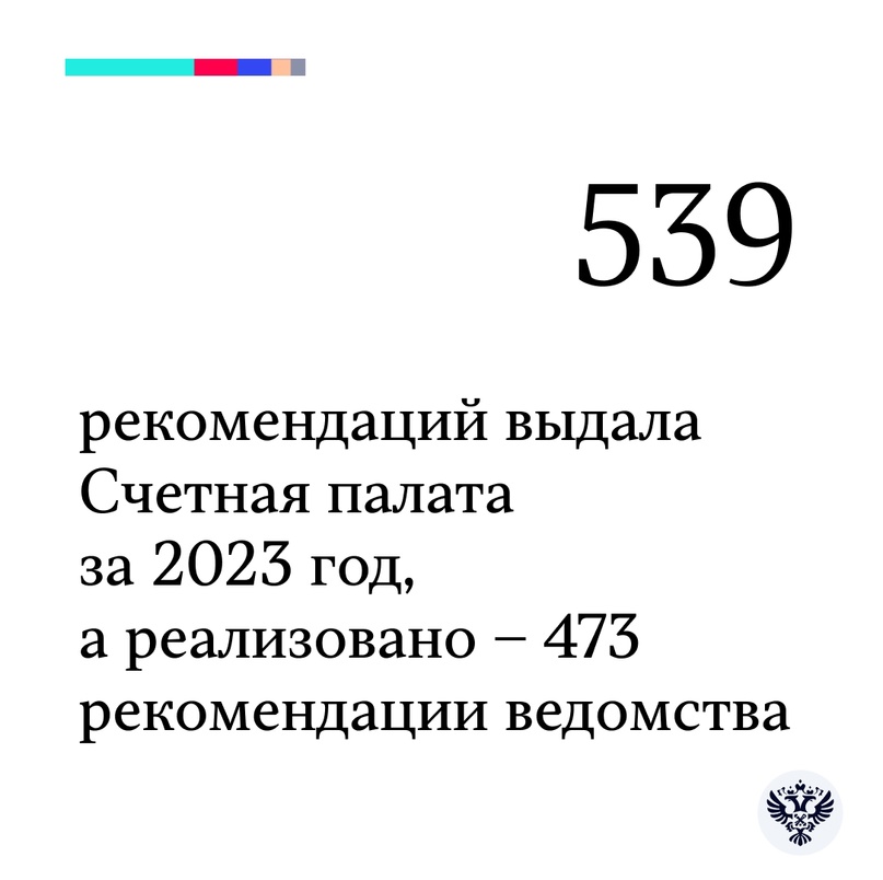 Рекомендации Счетной палаты в приоритете