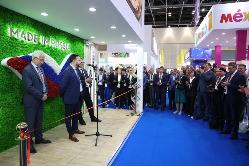 Made in Russia на Gulfood! ️ Сегодня в Дубае открылась крупнейшая выставка пищевой промышленности Gulfood