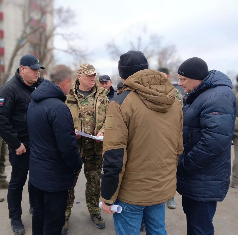 Марат Хуснуллин проверил готовность объектов в Луганской Народной Республике