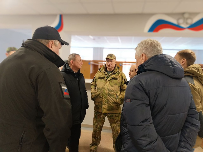 Марат Хуснуллин проверил готовность объектов в Луганской Народной Республике