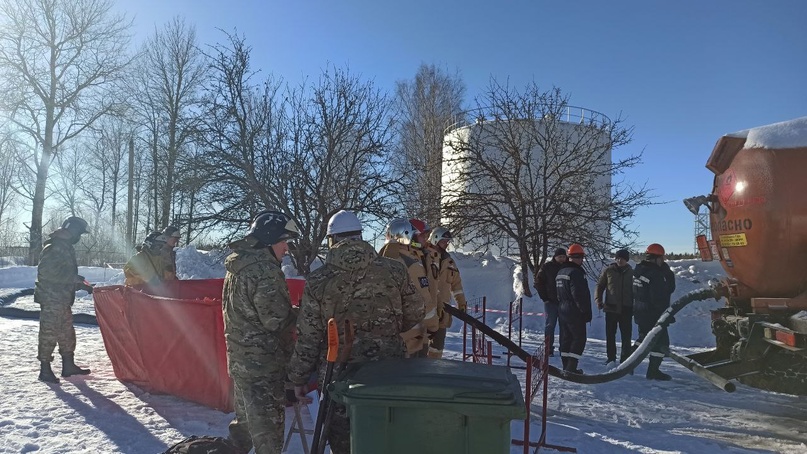 #Учения Центральное управление Ростехнадзора проверило готовность ООО «Андреапольнефтепродукт» к действиям по локализации и ликвидации аварии на ОПО «Площадка…