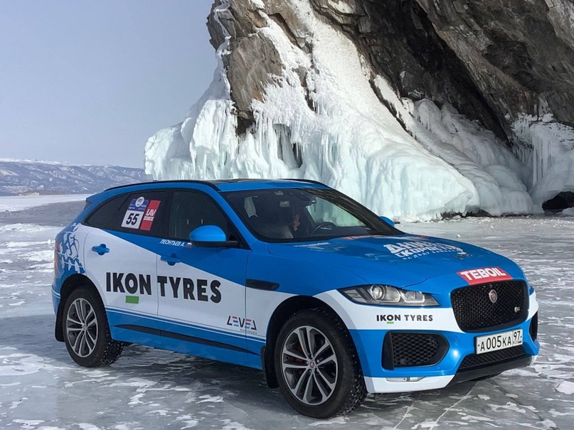 Новые шины Ikon Tyres установили рекорды на льду Байкала