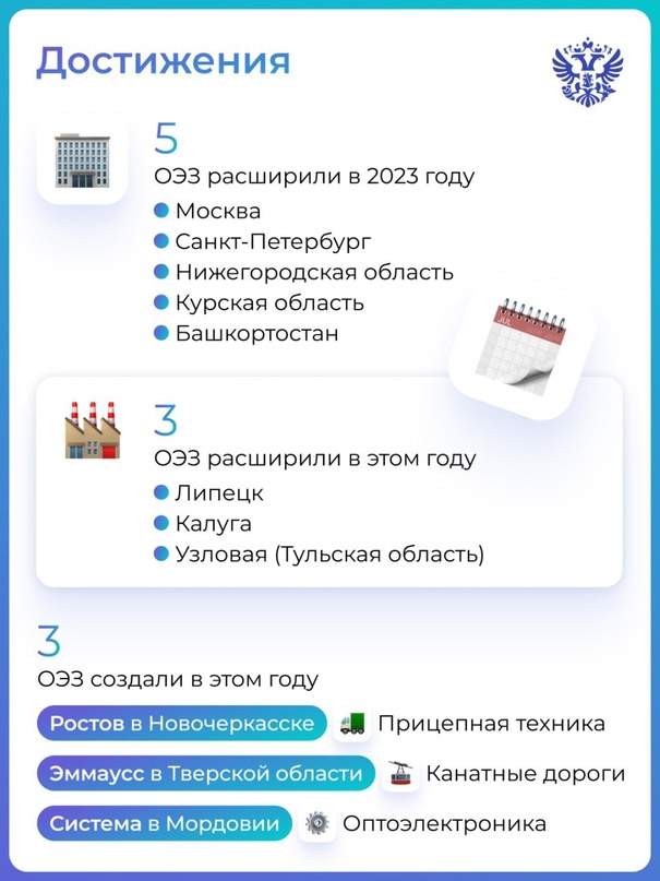 ОЭЗ — титаны современной экономики, и у нас есть три причины так их называть.