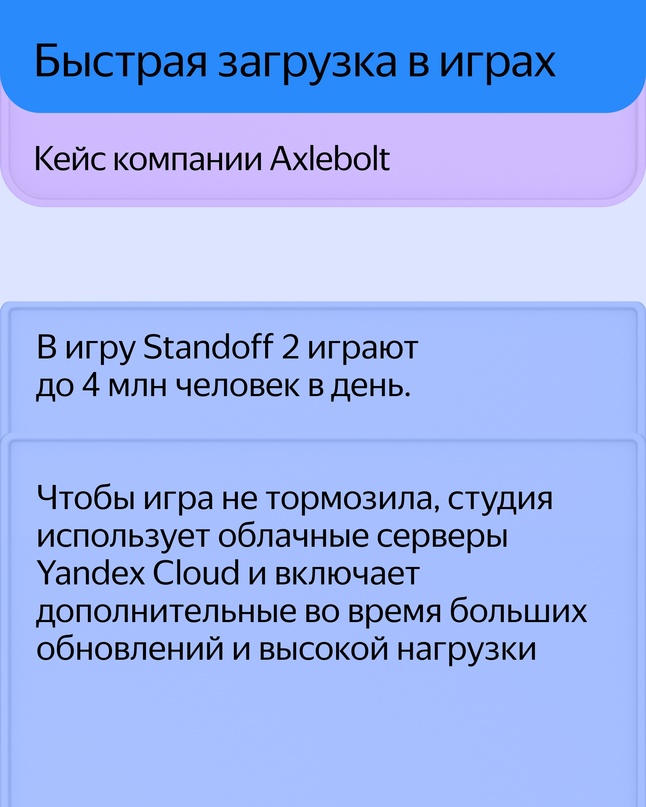 Пять кейсов, как аниматоры, телевизионщики, разработчики игр и программ используют Yandex Cloud