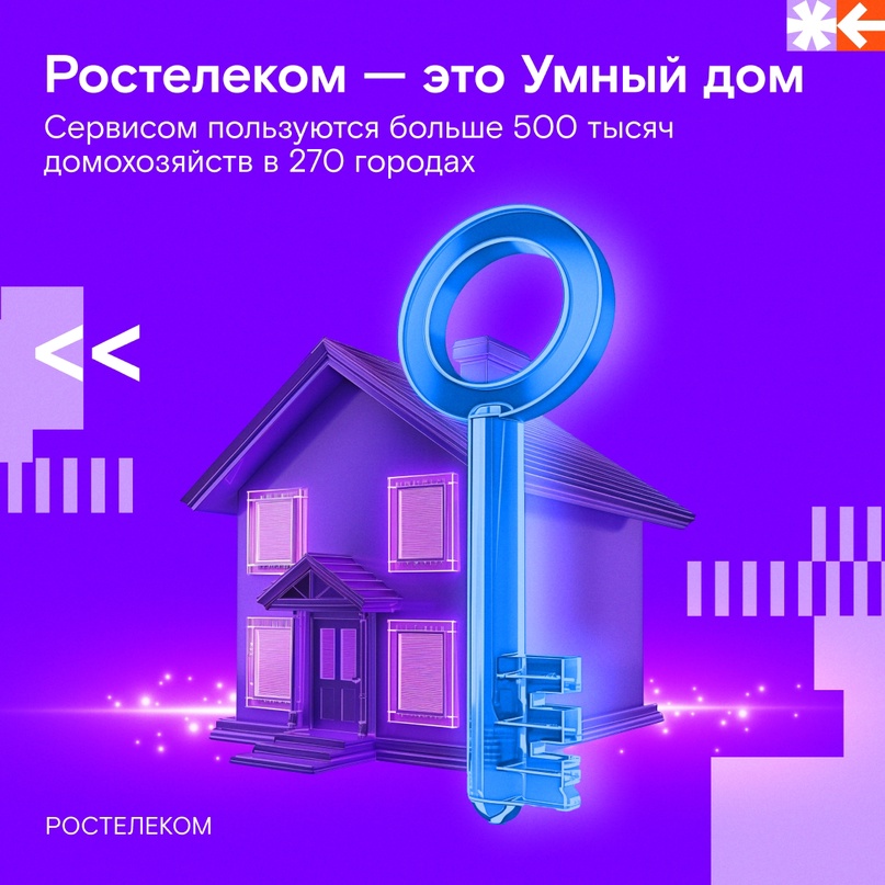 Ростелеком — это целая система: в нее входит мобильная связь Tele2, быстрый домашний интернет, онлайн-кинотеатр Wink, Умный дом и облачное видеонаблюдение,…