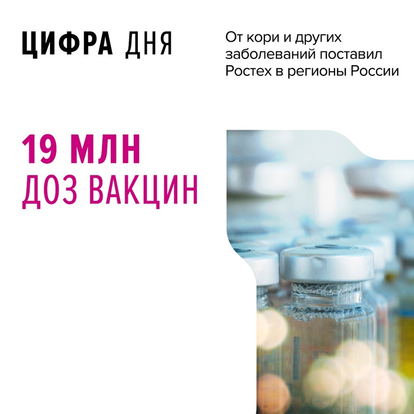 Фармхолдинг Ростеха «Нацимбио» Ростеха уже передал в регионы 50% от всех запланированных в 2024 году вакцин для профилактики восьми инфекционных заболеваний.