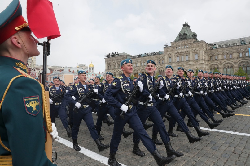 В Москве на Красной площади прошел Парад Победы.