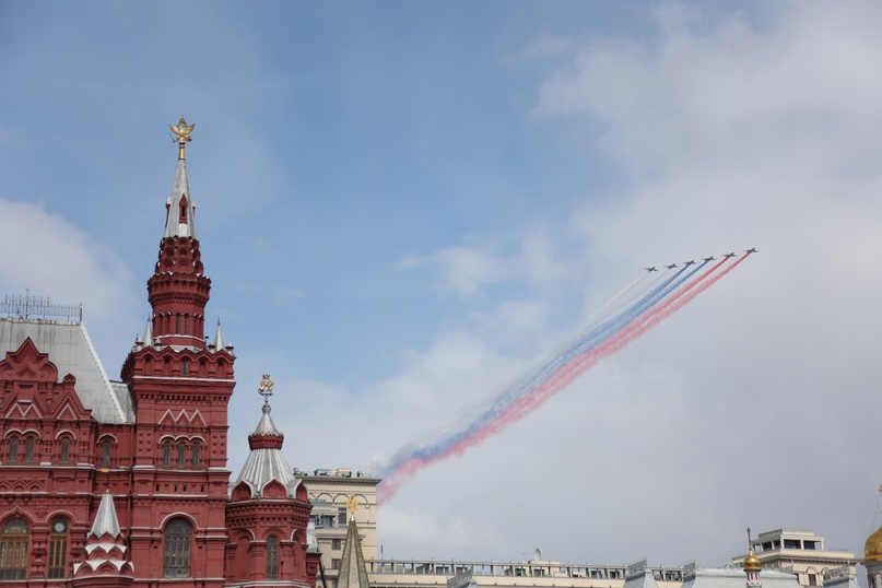 Председатель Совета Федерации Валентина Матвиенко присутствовала на военном параде, посвящённом 79-й годовщине Победы в Великой Отечественной войне