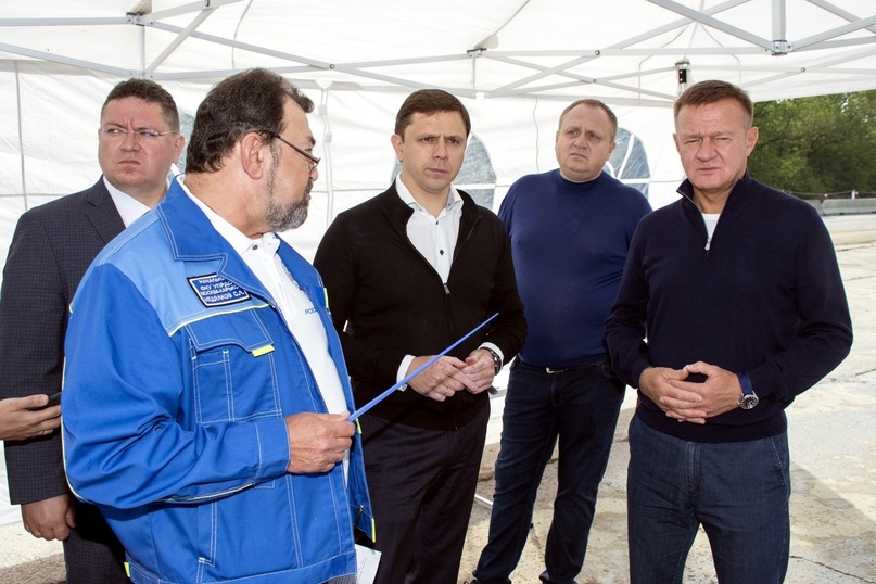 Роман Старовойт совершил рабочую поездку по федеральной трассе М-2 «Крым»