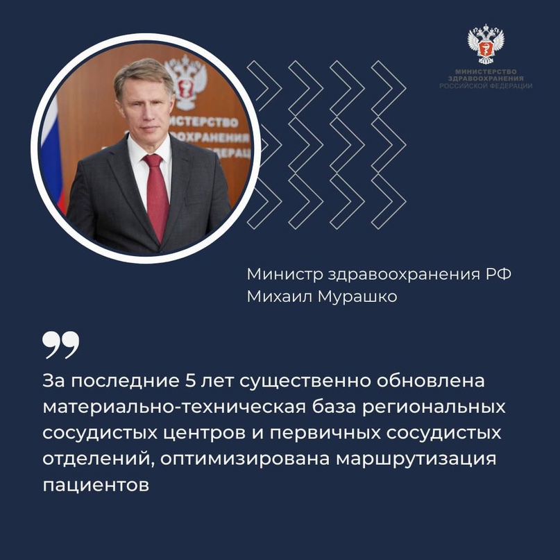 Михаил Мурашко: Сохранение жизни и здоровья пациентов с болезнями системы кровообращения — приоритетная задача здравоохранения