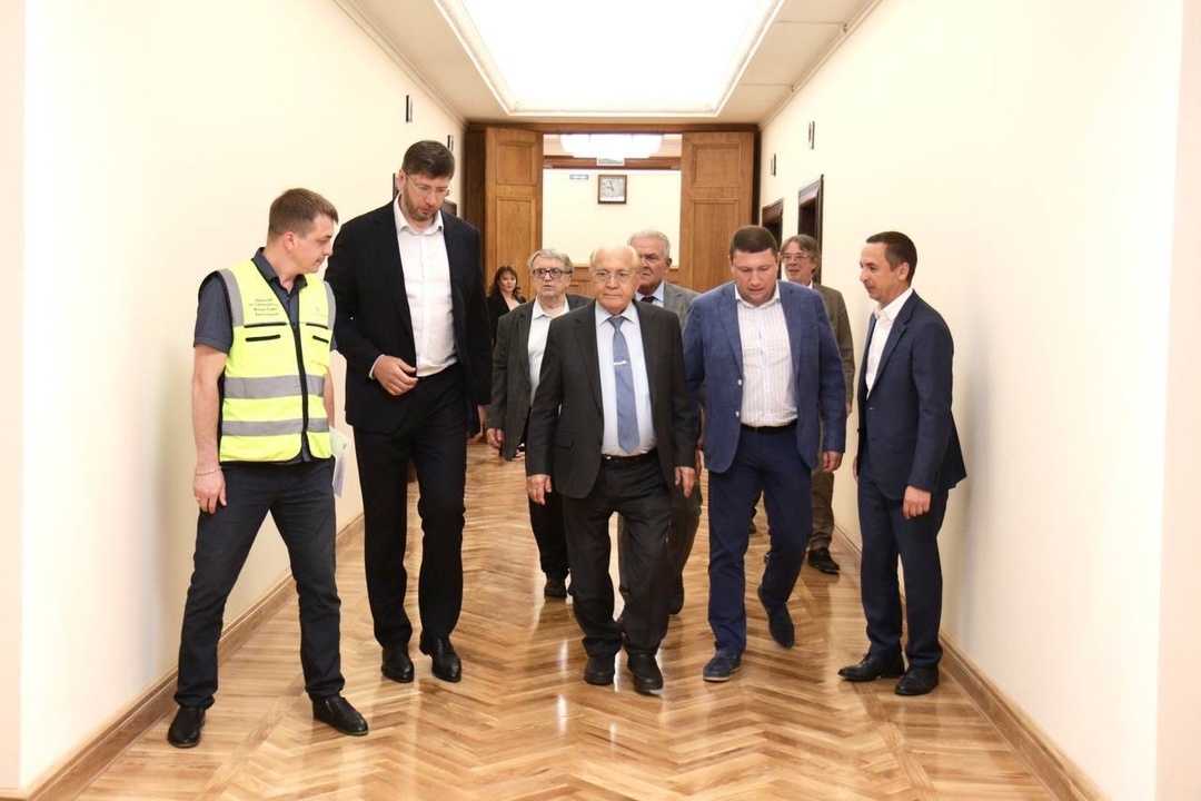 В Московском государственном университете имени М.В. Ломоносова завершен капремонт нескольких этажей главного здания