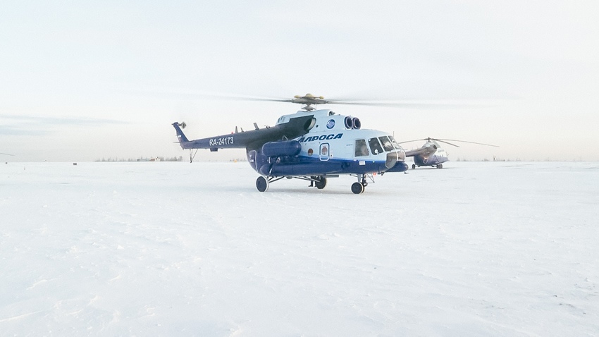 Ростех поставил Ми-8МТВ-1 якутской авиакомпании «АЛРОСА»