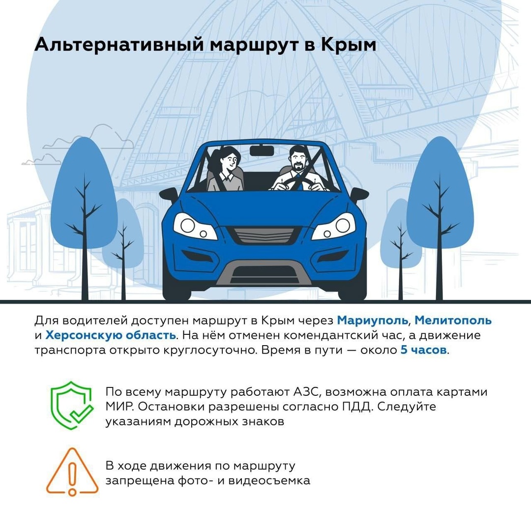 Основные правила проезда по Крымскому мосту: как подготовиться к досмотру на въезде?