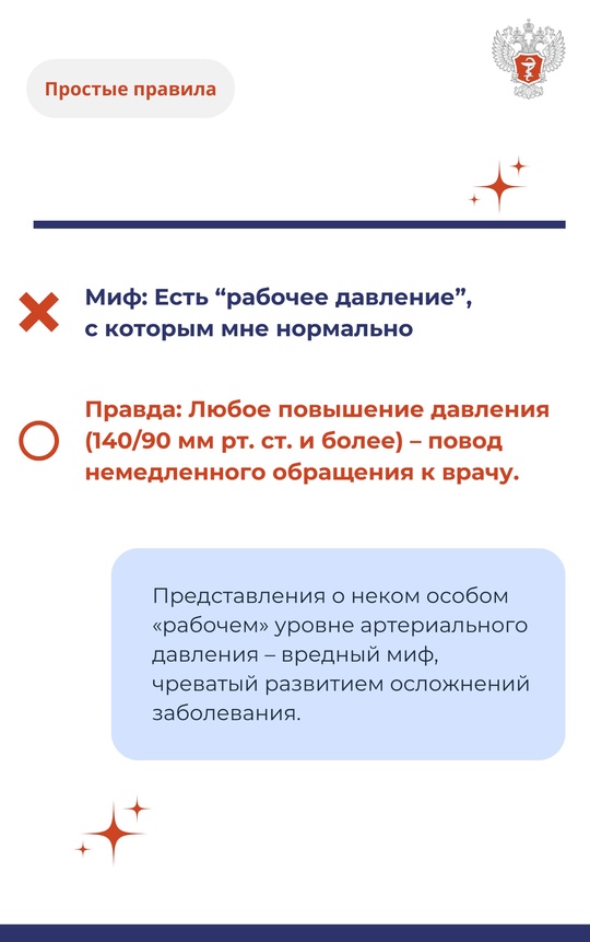 «Рабочее давление», лечение по советам соседки и другие мифы о лечении сердечно-сосудистых заболеваний