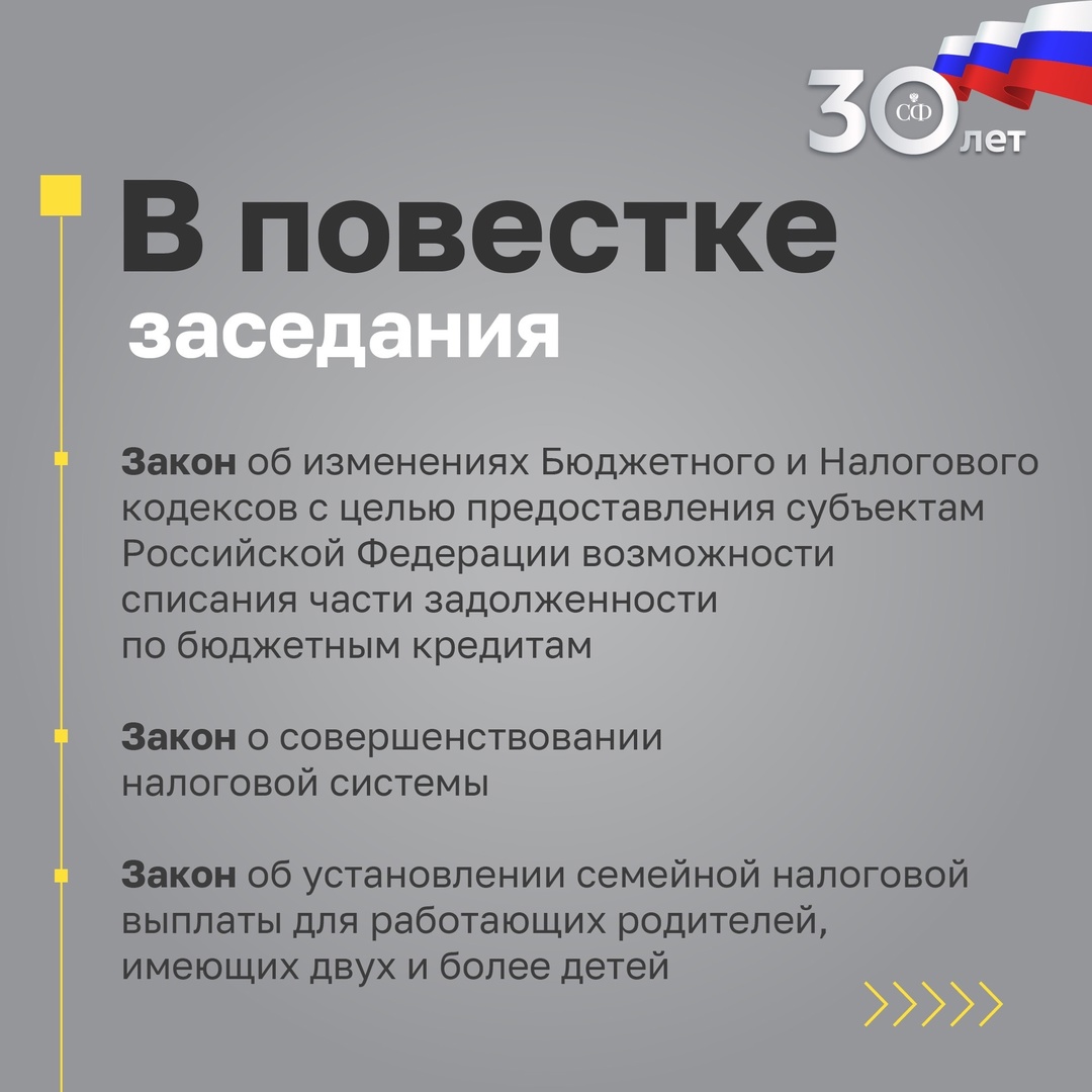 10 июля в 12:00 состоится 572-е пленарное заседание Совета Федерации