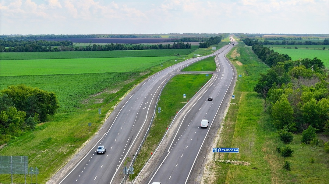 В Волгоградской области расширили до четырех полос еще 5,5 км трассы Р-22 «Каспий»