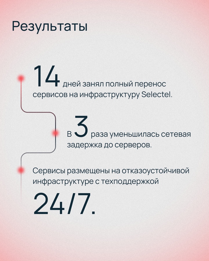 При переносе проектов на новую инфраструктуру многое может пойти не так: от подбора новых серверов до падения сервисов при увеличении нагрузки