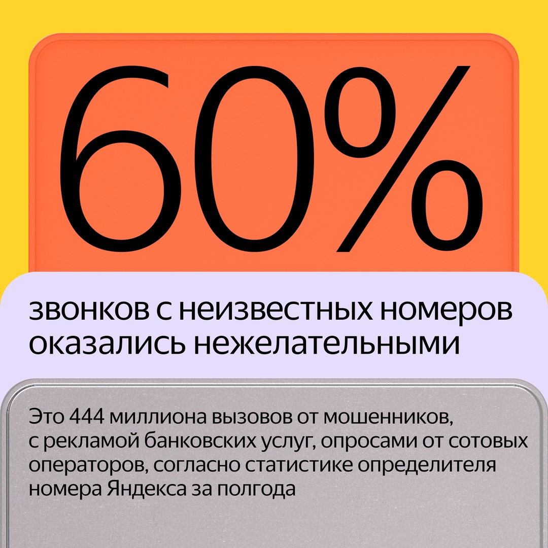 Мы знаем, в какие дни недели мошенники начали звонить чаще. Определитель номера Яндекса поделился статистикой за первую половину этого года: