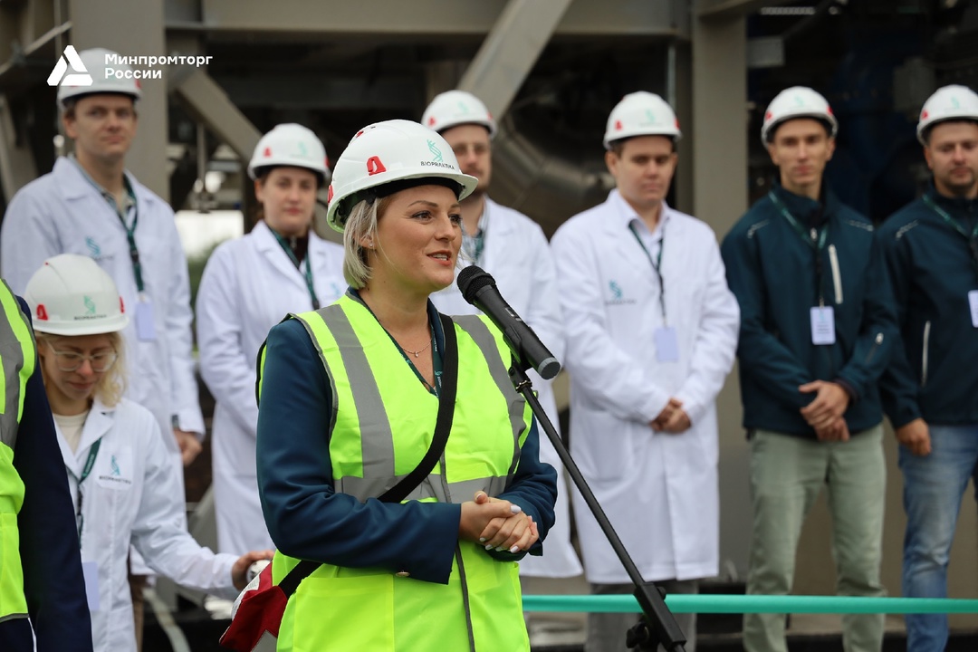 В Кировской области открыли первое в России производство микробного кормового белка из природного газа