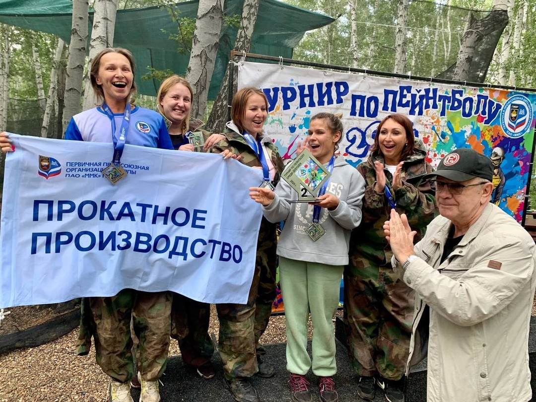 Женщины в бою: Команда МРК завоевала кубок по пейнтболу!