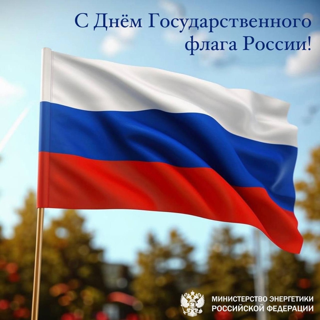 Сегодня – День
государственного флага России!