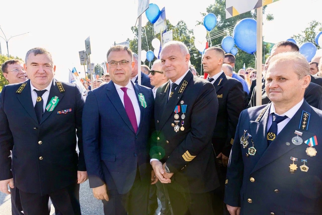 ️В Новокузнецке прошел Парад шахтеров