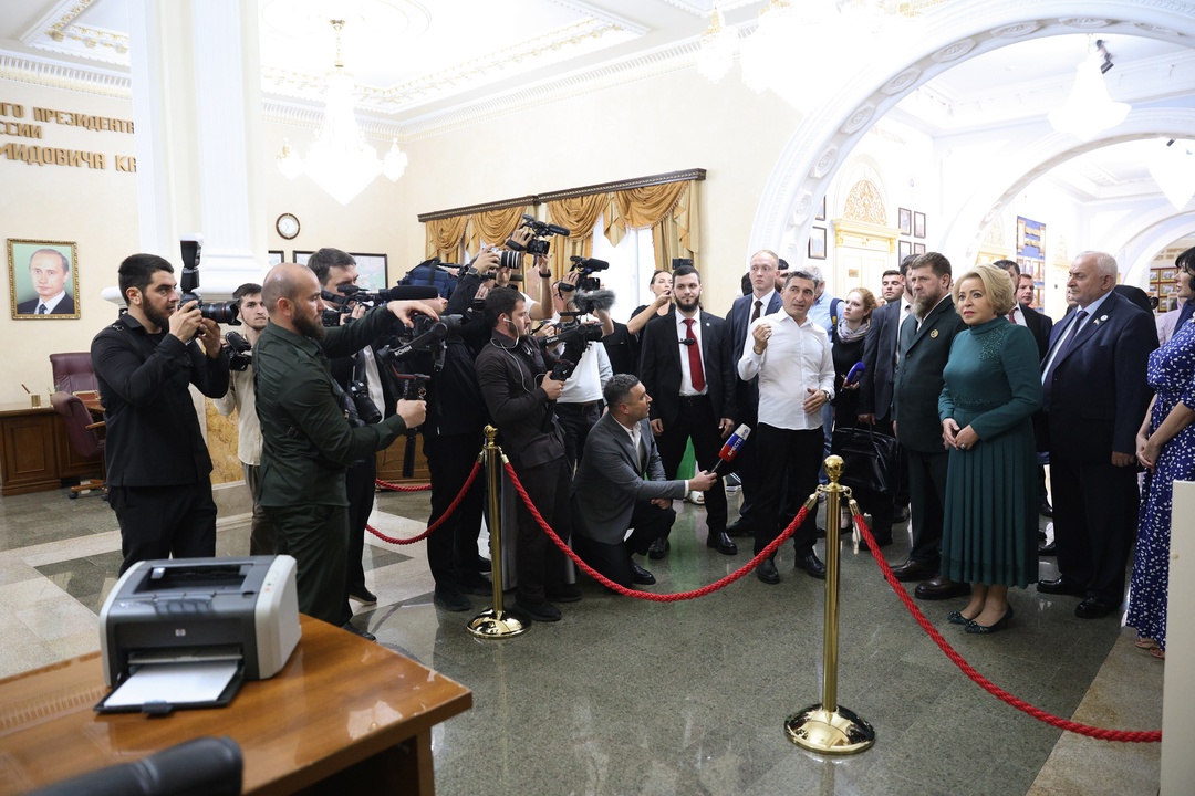 Валентина Матвиенко находится с рабочей поездкой в Чеченской Республике