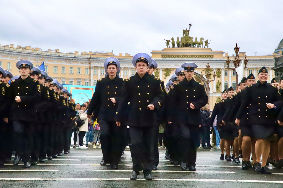 В Санкт-Петербурге состоялось посвящение в курсанты ГУМРФ имени адмирала С.О. Макарова