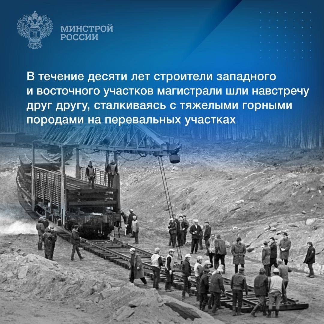 27 октября 1984 года в городе Тынде состоялось официальное открытие сквозного движения поездов по всей Байкало-Амурской магистрали (БАМ) – одного из самых…