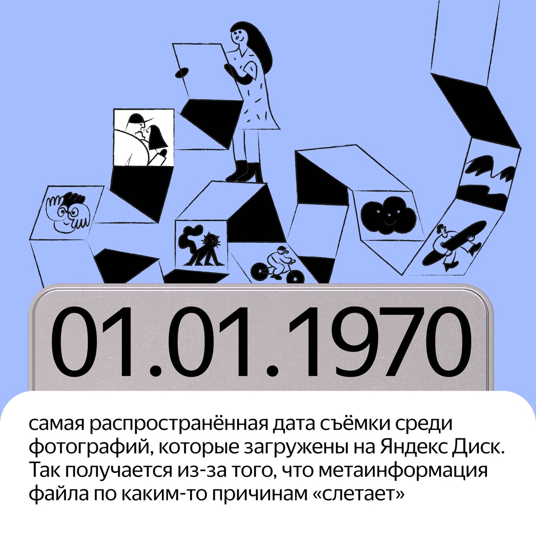 Узнали, в какой день чаще всего «снимают» фотографии, которые загружены на Яндекс Диск.