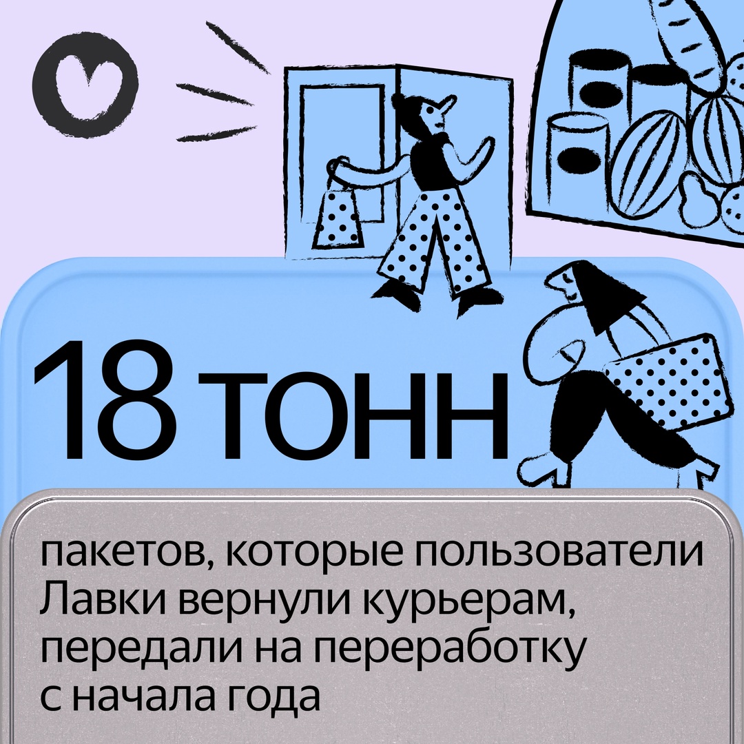 Сегодня Всемирный день вторичной переработки, поэтому проверили, сколько пакетов Лавки с начала года отправилось на переработку.