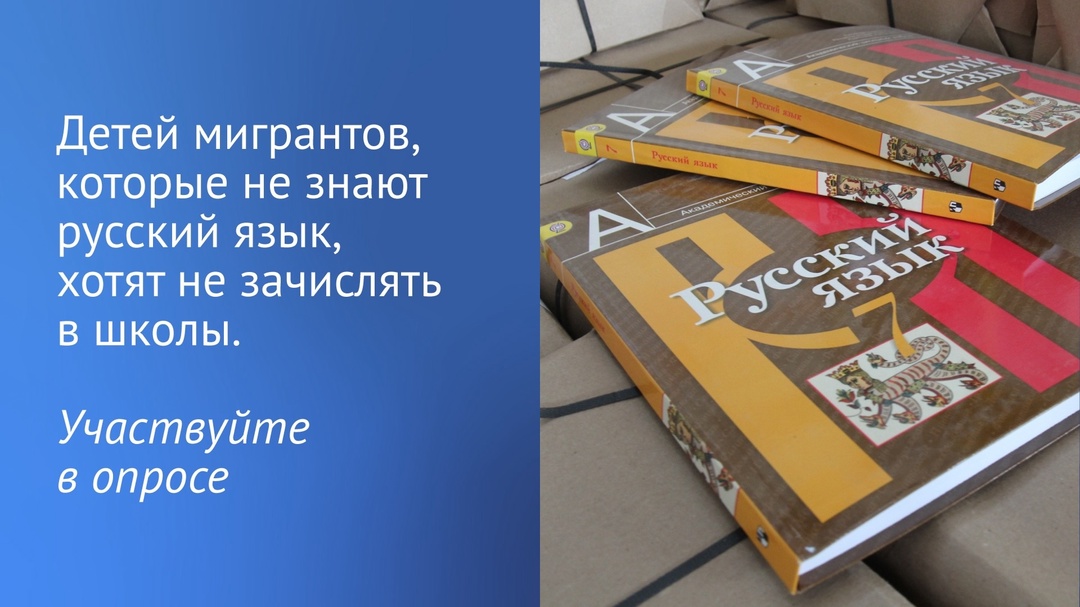 Вячеслав Володин в своем Telegram-канале проводит опрос о новом готовящемся законопроекте в миграционной сфере.