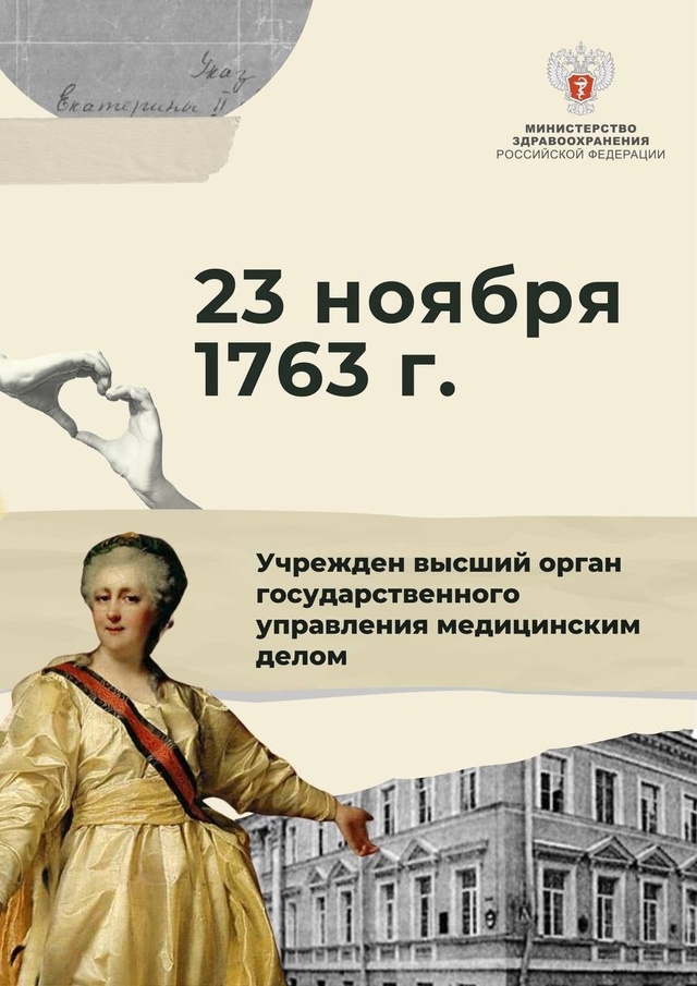 А значит, Минздраву России сегодня — 261 год!