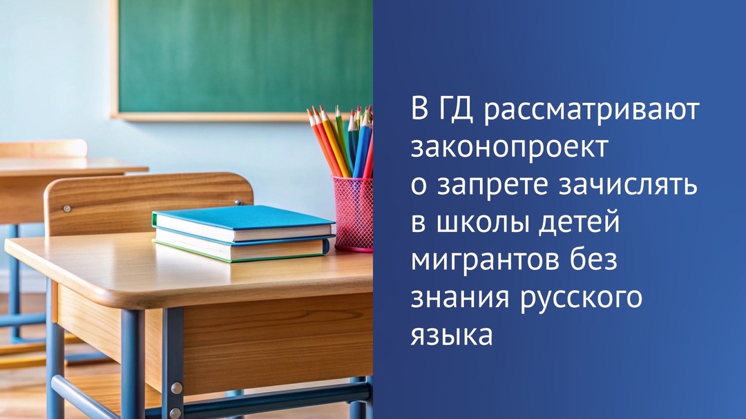 Низкий уровень знания русского языка или его отсутствие у детей мигрантов вызывает стресс у самого ребенка, а также создает проблемы для одноклассников.