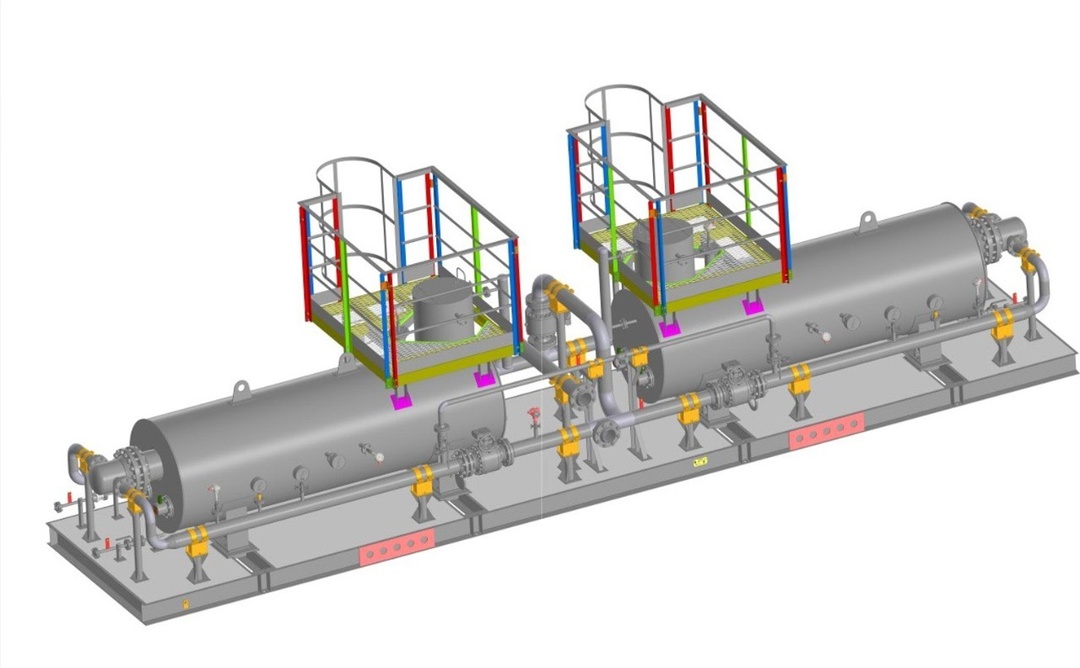 Обустройство месторождений с применением блока подогревателей газа (БПГ)