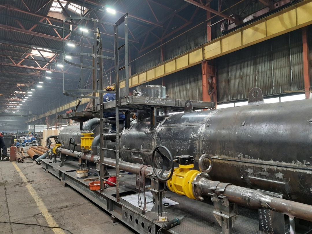 Обустройство месторождений с применением блока подогревателей газа (БПГ)