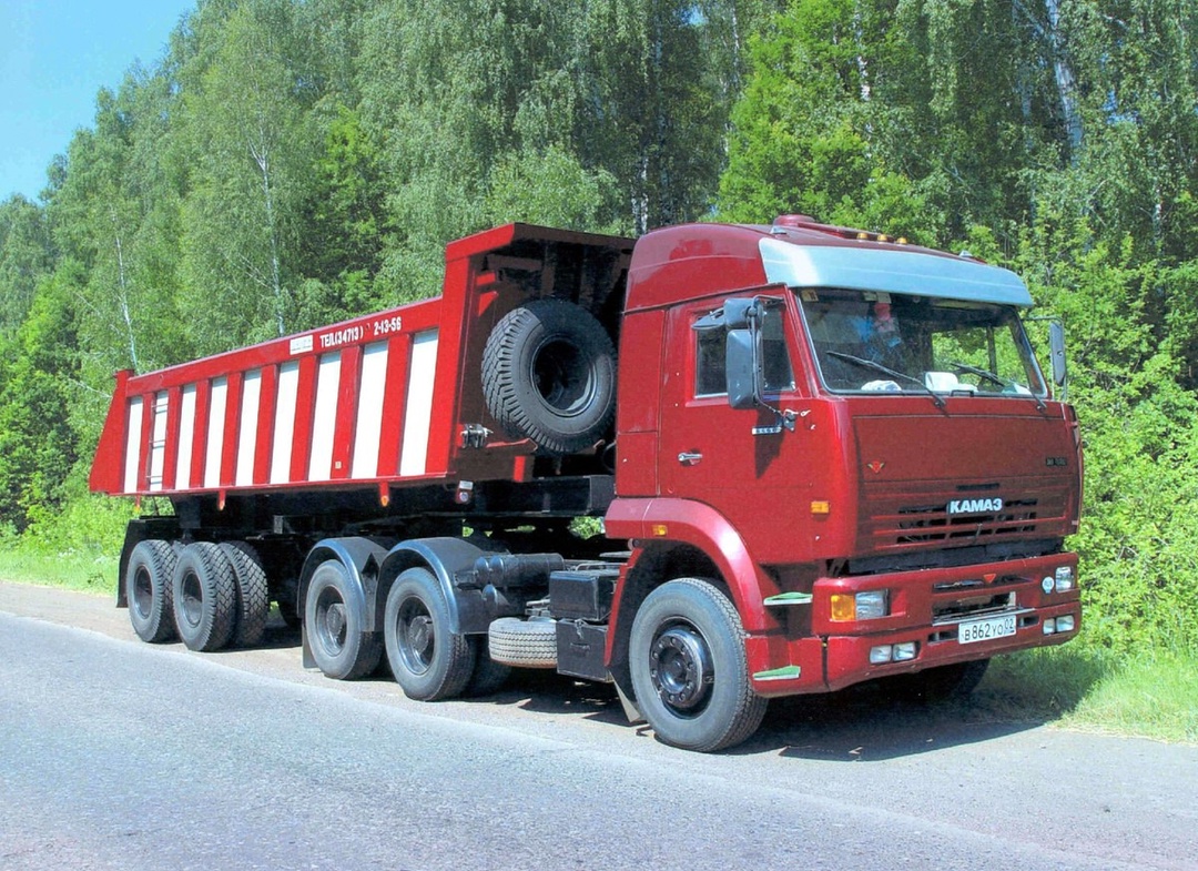 История седельного магистрального тягача КАМАЗ-6460