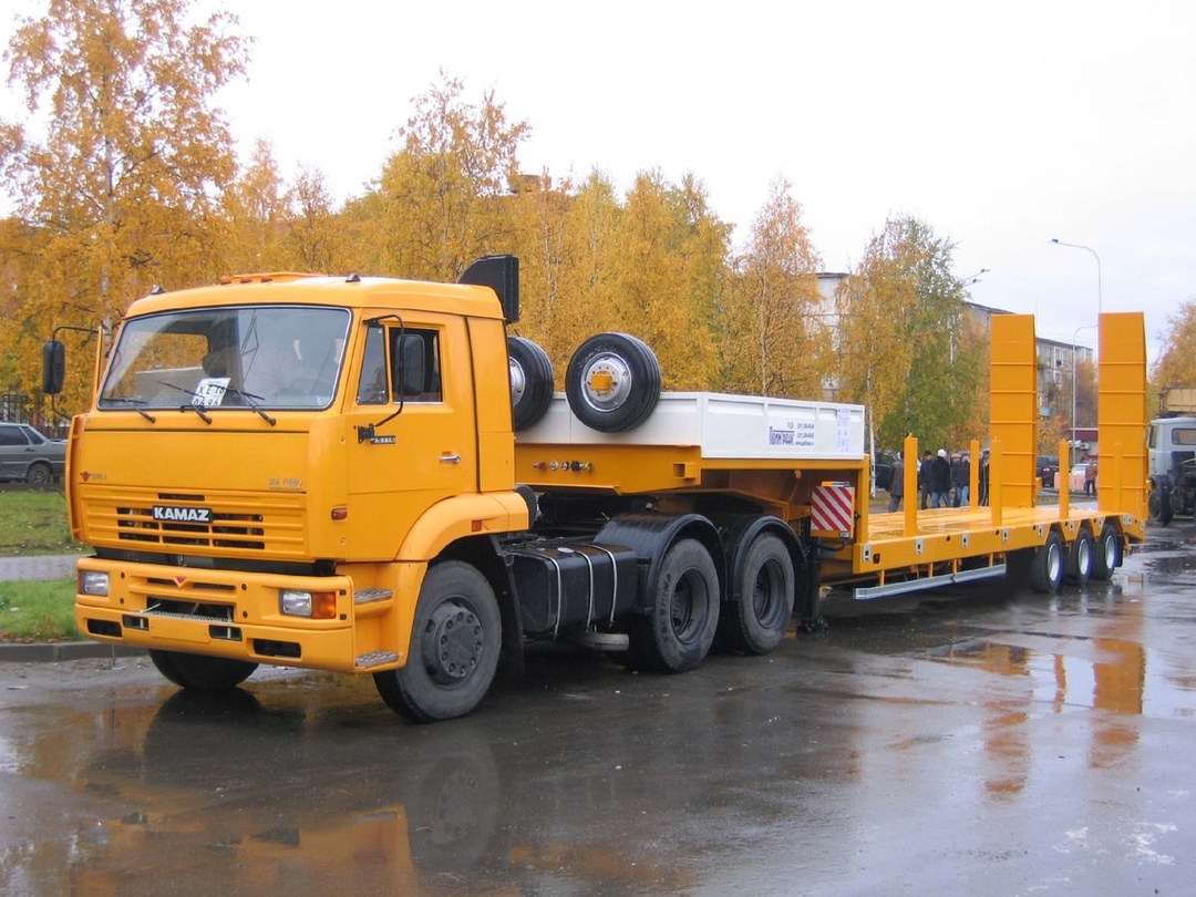 История седельного магистрального тягача КАМАЗ-6460