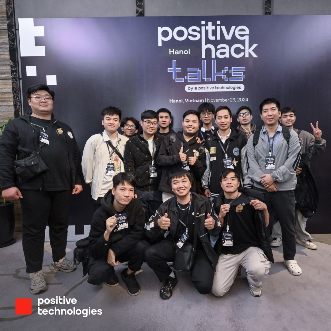 В конце ноября мы провели второй в этом году Positive Hack Talks — на этот раз во Вьетнаме