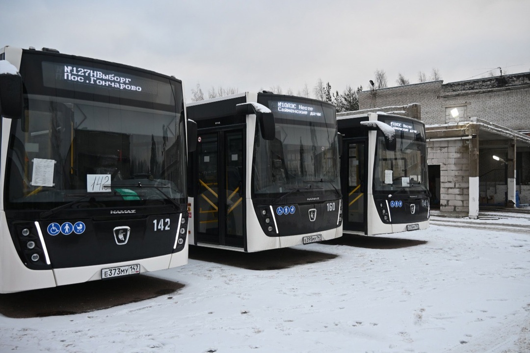 Старинному городу — новые автобусы Жители Выборга уже привыкли к контрасту: на улицах города курсируют современные автобусы КАМАЗ. Теперь их станет еще больше.