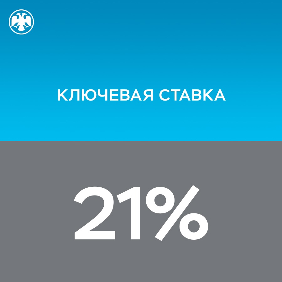 Ключевая ставка — 21% Совет директоров Банка России 20 декабря 2024 года принял решение сохранить ключевую ставку на уровне 21% годовых. Произошло более…