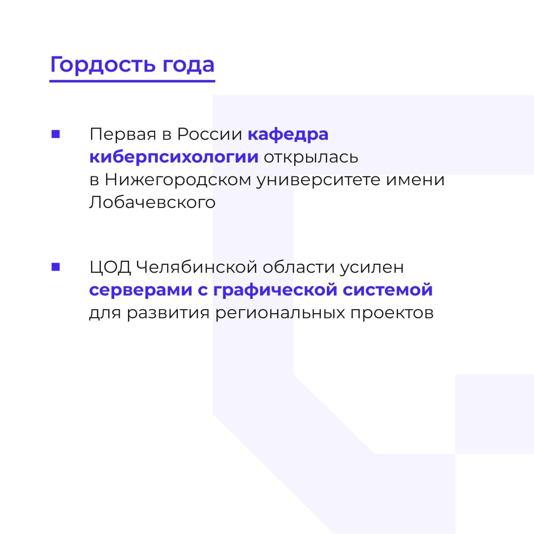 Подводим итоги региональных цифровых достижений в 2024 году