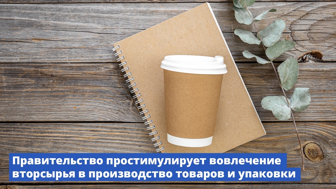 Правительство простимулирует вовлечение вторсырья в производство товаров и упаковки