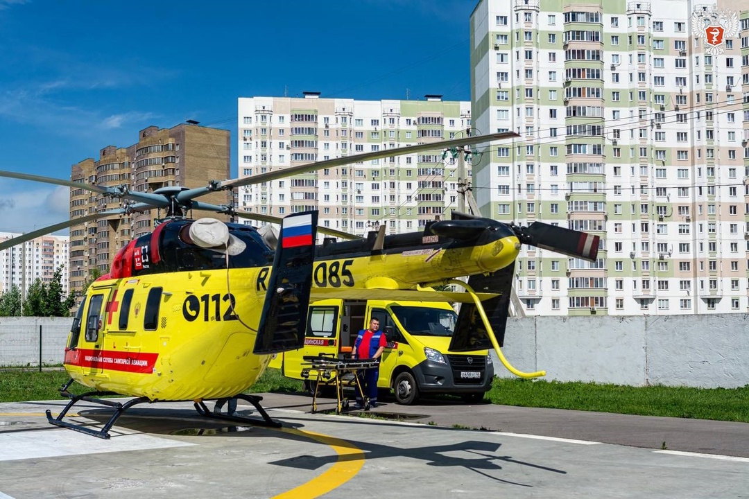 За 2024 год вертолет «Ансат» санавиации Курской областной многопрофильной клинической больницы совершил 192 вылета