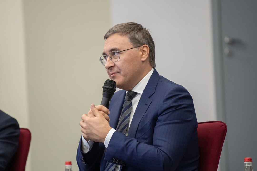 Глава Минэкономразвития Максим Решетников провел стратсессию «Университеты и молодежь: стратегические приоритеты развития Пермского края» на базе Пермского…