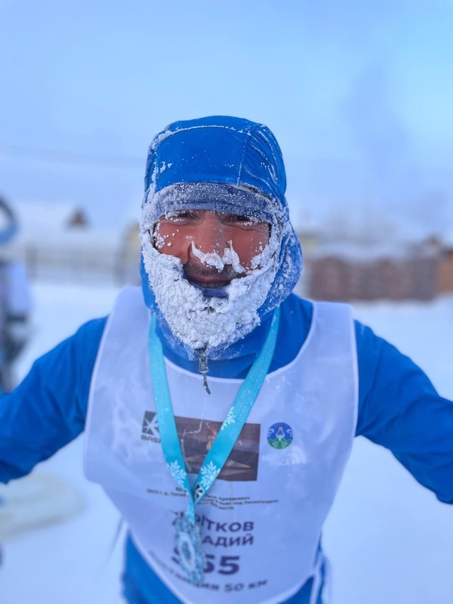 Морозный ультрамарафон покорил в Якутии наш коллега из Ситуационно-информационного центра Минтранса России