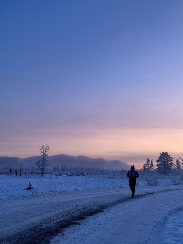 Морозный ультрамарафон покорил в Якутии наш коллега из Ситуационно-информационного центра Минтранса России