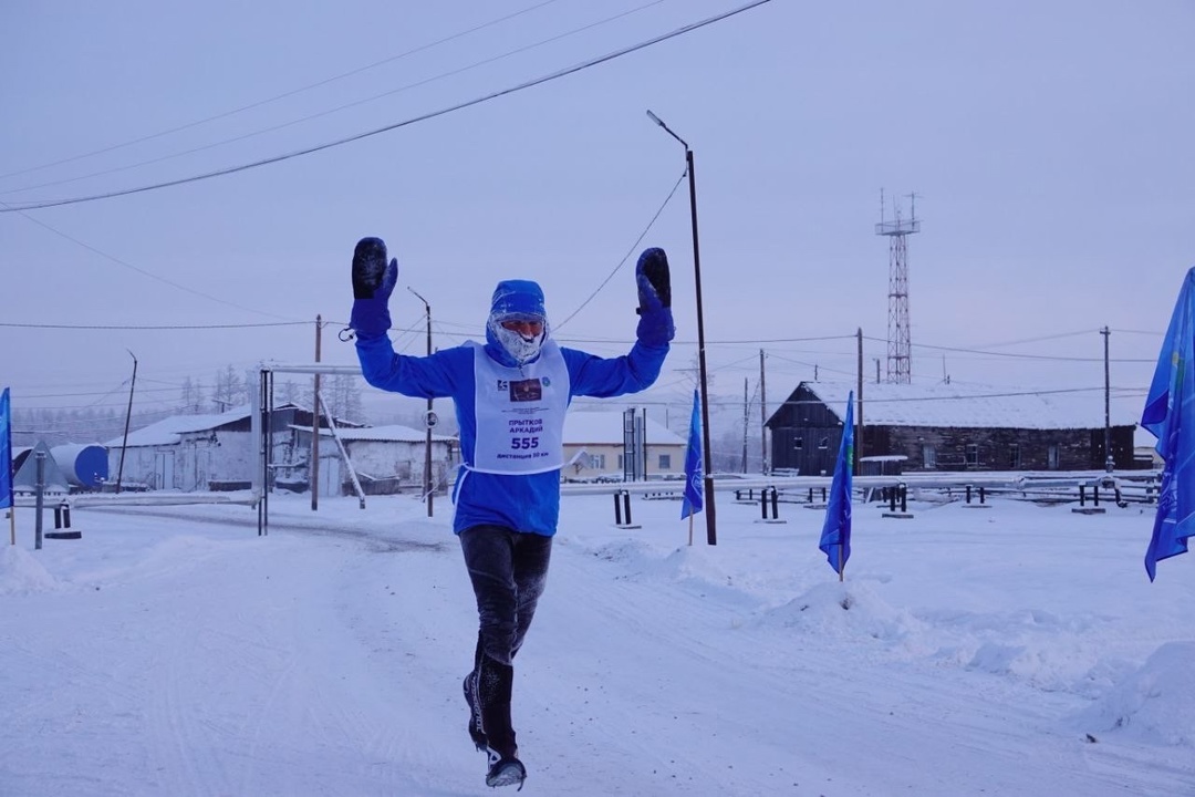 Морозный ультрамарафон покорил в Якутии наш коллега из Ситуационно-информационного центра Минтранса России