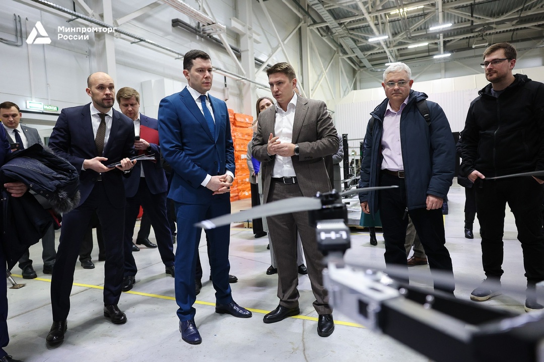 ️ Антон Алиханов побывал в индустриальном парке «Руднево»